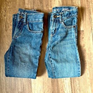 2 pair boys bootcut jeans NEW